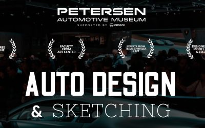 彼得森汽車博物館推出免費線上課程教你畫汽車設計